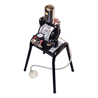 GPI DOUBLE DIAPHRAGM PUMP W/STAND - WHDP3 